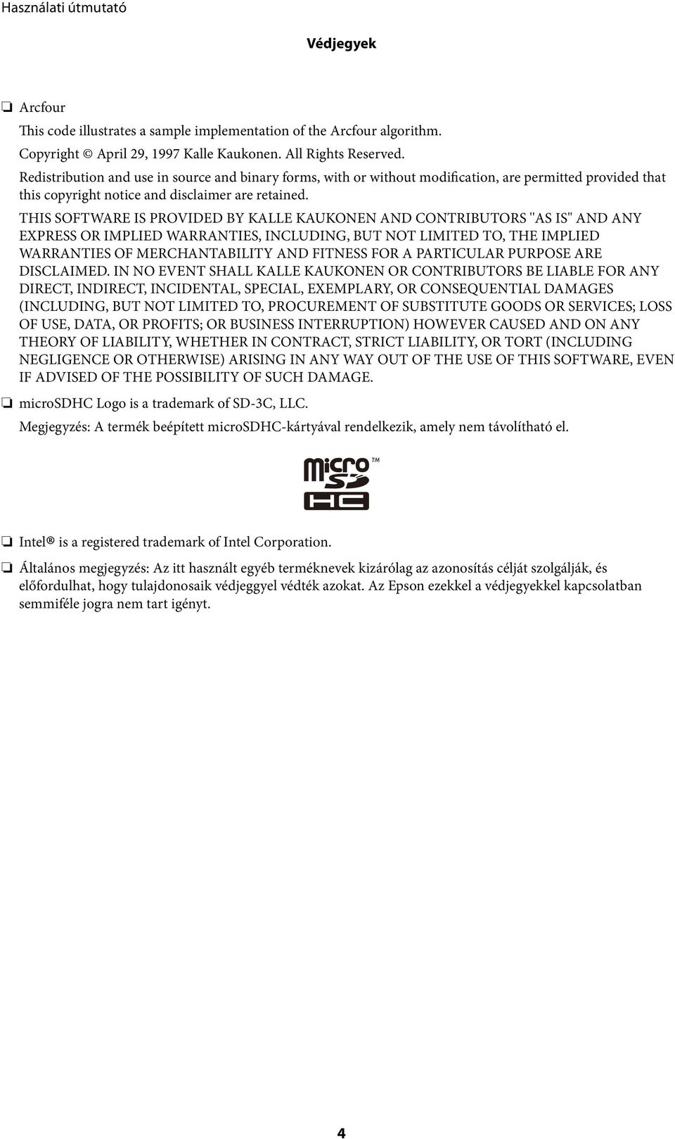 THIS SOFTWARE IS PROVIDED BY KALLE KAUKONEN AND CONTRIBUTORS ''AS IS'' AND ANY EXPRESS OR IMPLIED WARRANTIES, INCLUDING, BUT NOT LIMITED TO, THE IMPLIED WARRANTIES OF MERCHANTABILITY AND FITNESS FOR