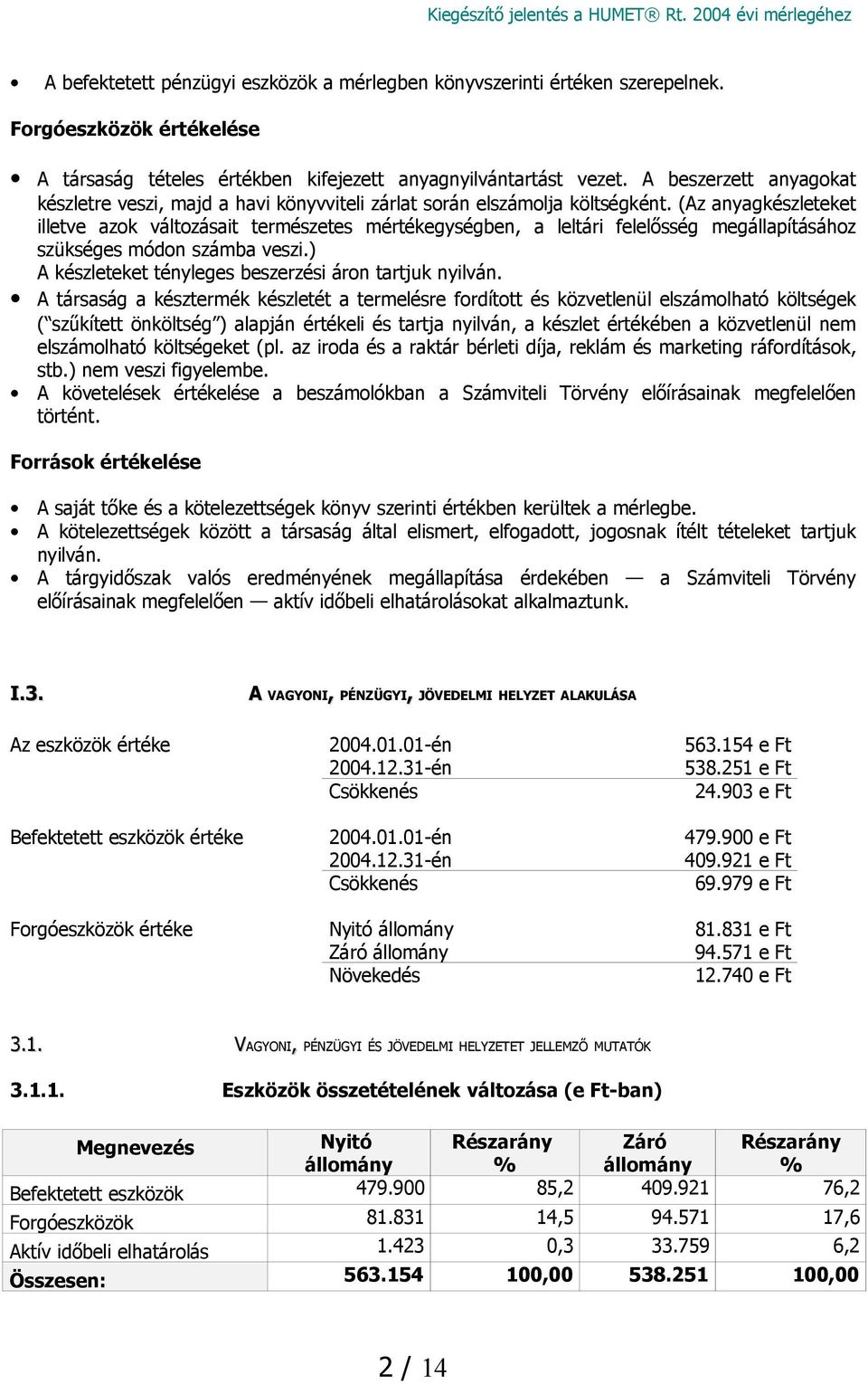 (Az anyagkészleteket illetve azok változásait természetes mértékegységben, a leltári felelősség megállapításához szükséges módon számba veszi.) A készleteket tényleges beszerzési áron tartjuk nyilván.