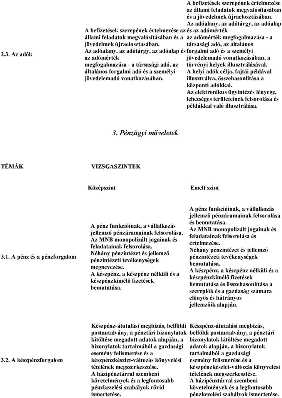 A befizetések szerepének értelmezése az állami feladatok megvalósításában és a jövedelmek újraelosztásában.