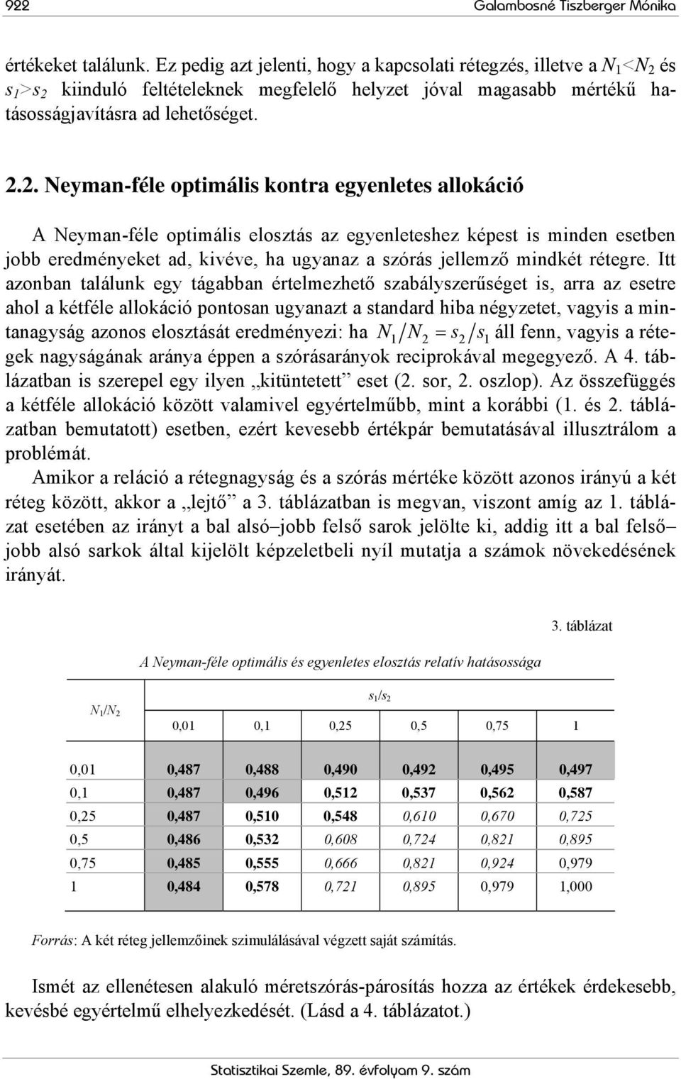 és s 1 >s 2 