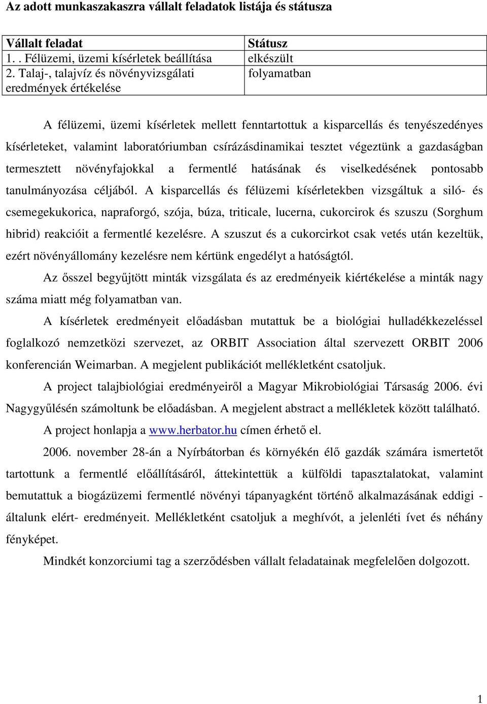 végeztünk gzdságn termesztett növényfjokkl fermentlé htásánk és viselkedésének pontos tnulmányozás éljáól.