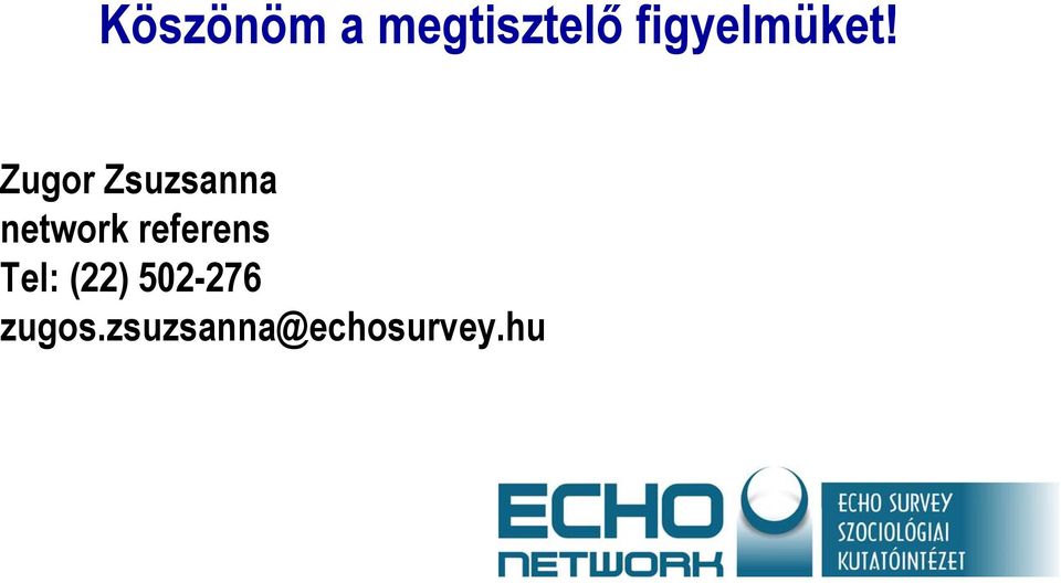 Zugor Zsuzsanna network