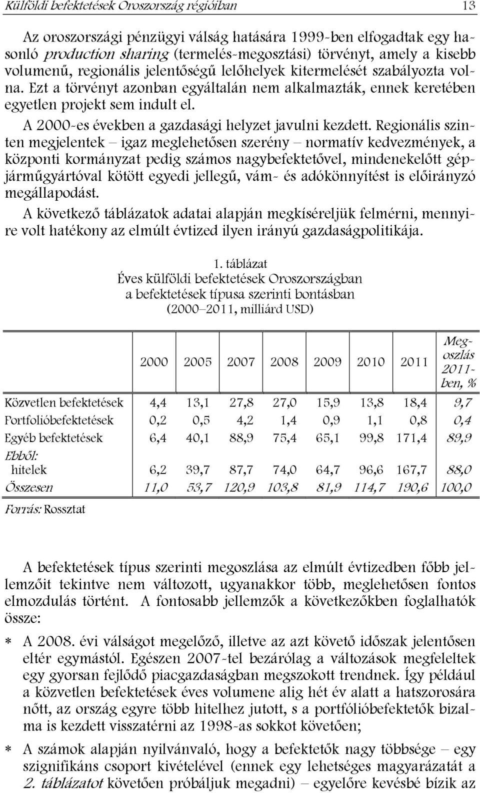 A 2000-es években a gazdasági helyzet javulni kezdett.