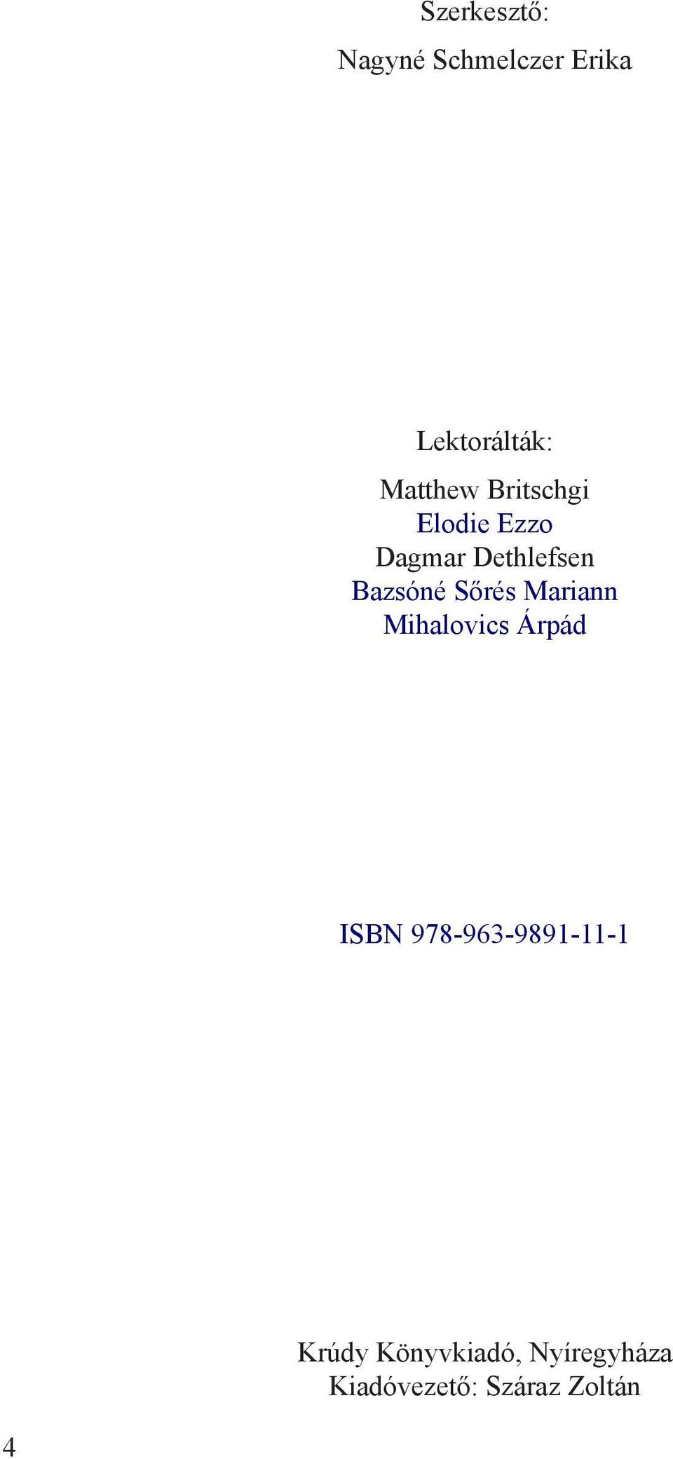 Bazsóné Sőrés Mariann Mihalovics Árpád ISBN