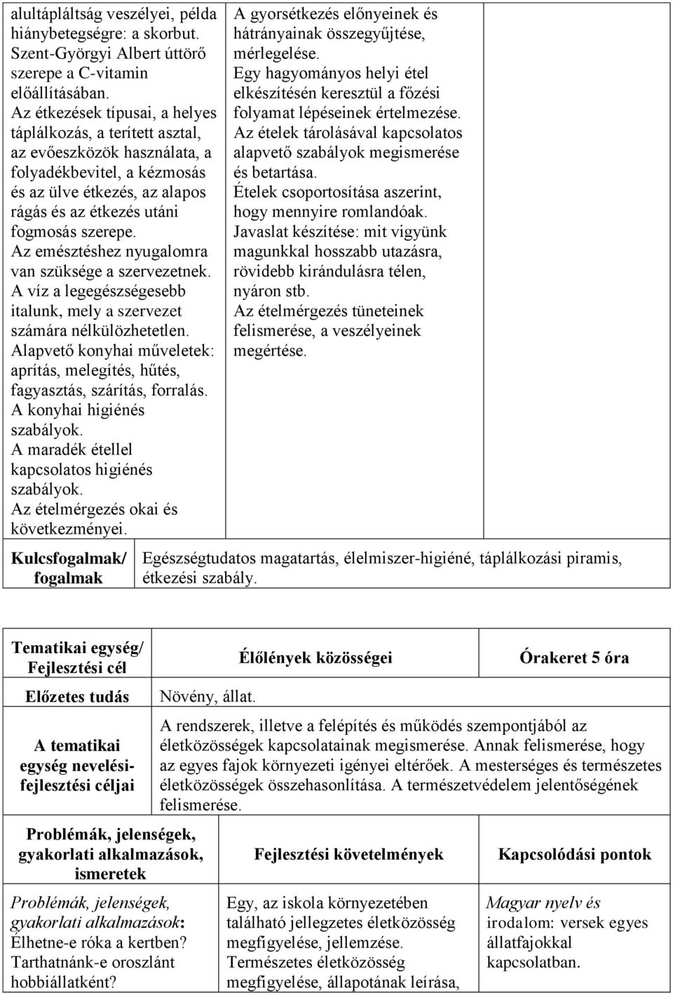 Az emésztéshez nyugalomra van szüksége a szervezetnek. A víz a legegészségesebb italunk, mely a szervezet számára nélkülözhetetlen.