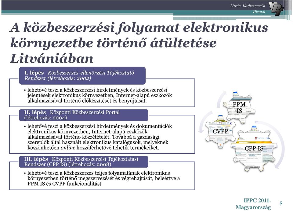 Internet-alapú eszközök alkalmazásával történő előkészítését és benyújtását. II.