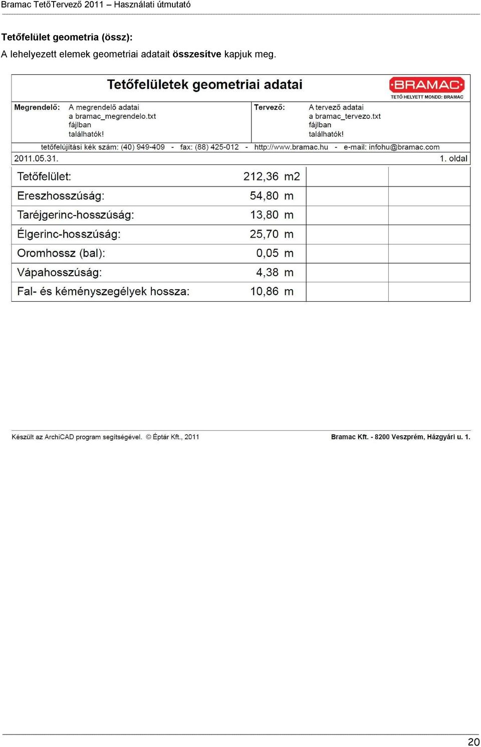 elemek geometriai