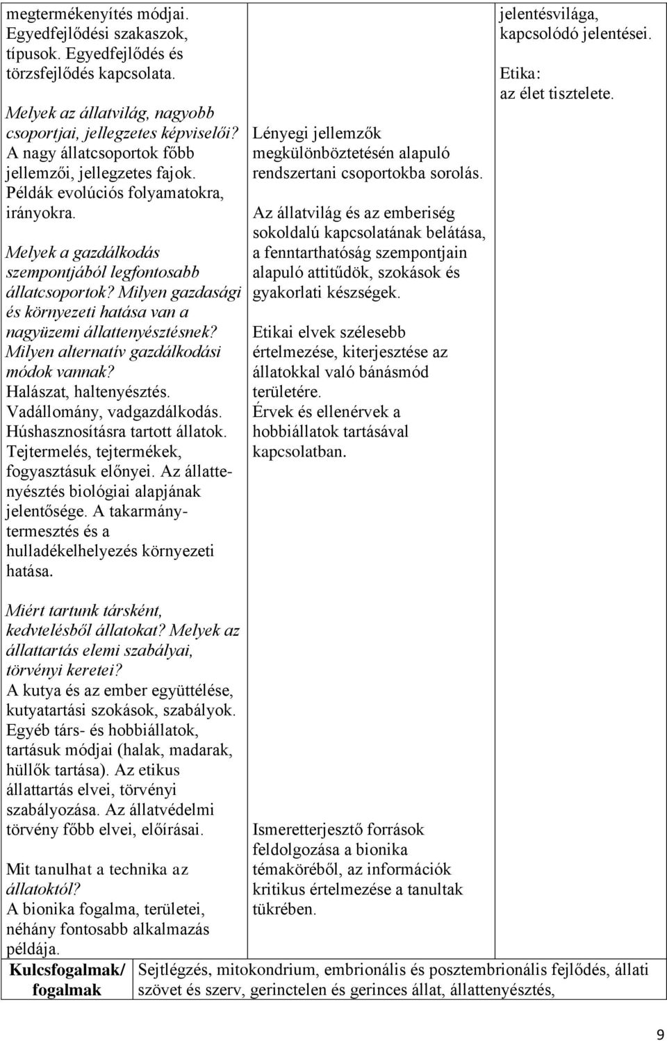 Milyen gazdasági és környezeti hatása van a nagyüzemi állattenyésztésnek? Milyen alternatív gazdálkodási módok vannak? Halászat, haltenyésztés. Vadállomány, vadgazdálkodás.