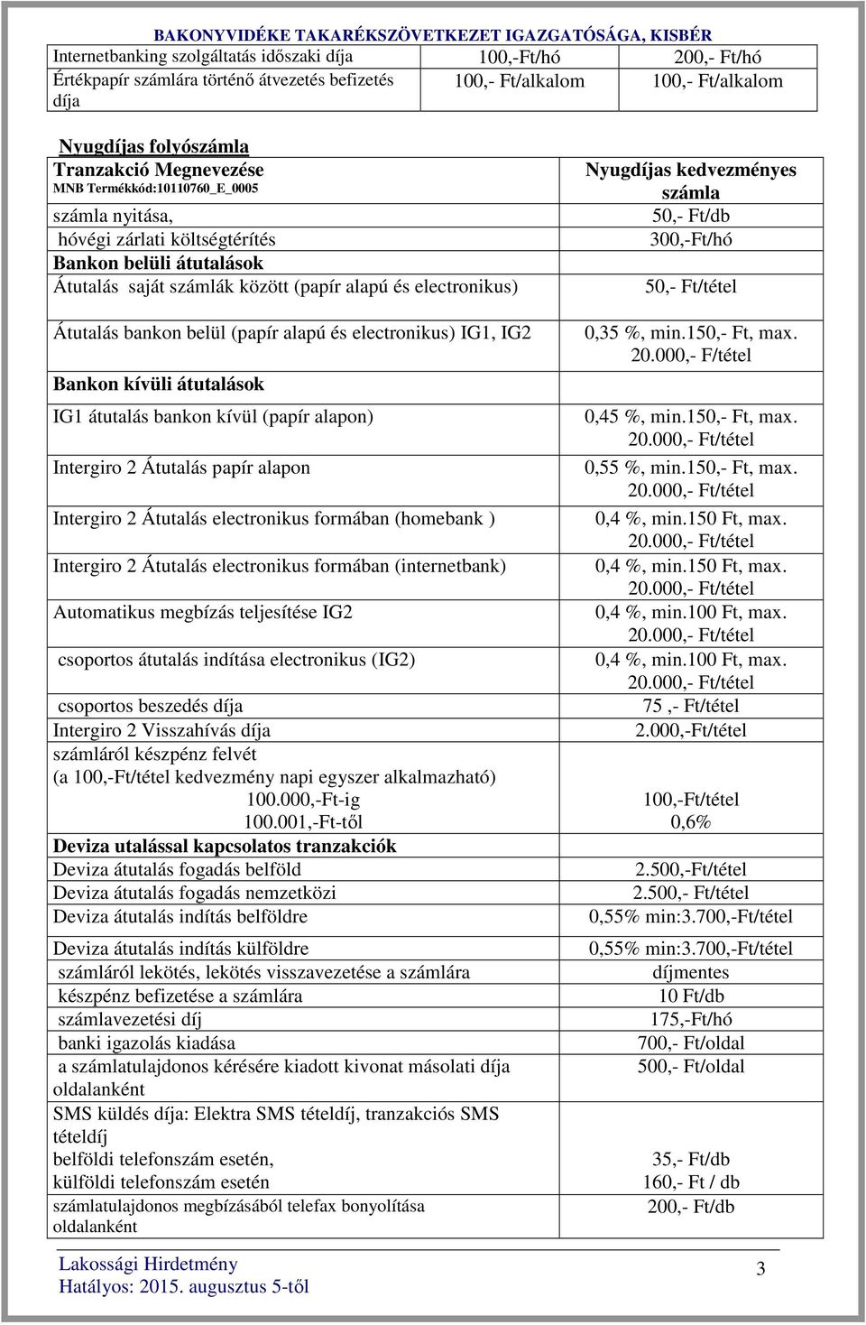 electronikus) IG1, IG2 Bankon kívüli átutalások IG1 átutalás bankon kívül (papír alapon) Intergiro 2 Átutalás papír alapon Intergiro 2 Átutalás electronikus formában (homebank ) Intergiro 2 Átutalás