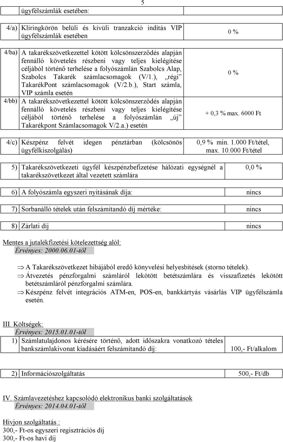 l történő terhelése a folyószámlán Szabo