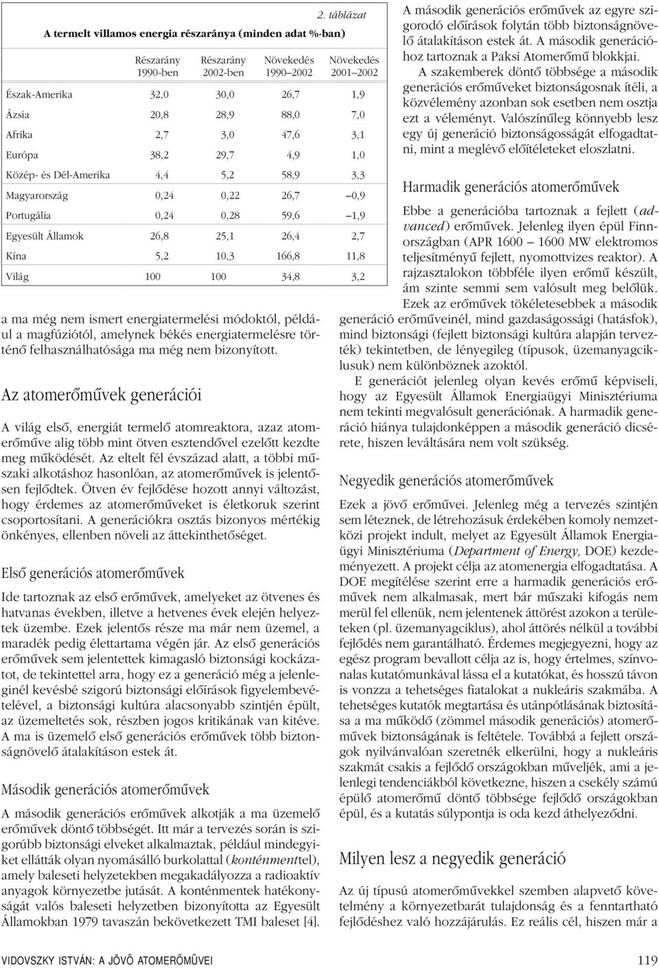 Növekedés 20012002 Észak-Amerika 32,0 30,0 26,7 1,9 Ázsia 20,8 28,9 88,0 7,0 Afrika 2,7 3,0 47,6 3,1 Európa 38,2 29,7 4,9 1,0 Közép- és Dél-Amerika 4,4 5,2 58,9 3,3 Magyarország 0,24 0,22 26,7 0,9