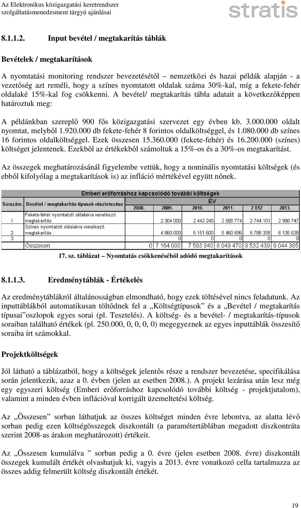 oldalak száma 30%-kal, míg a fekete-fehér oldalaké 15%-kal fog csökkenni.