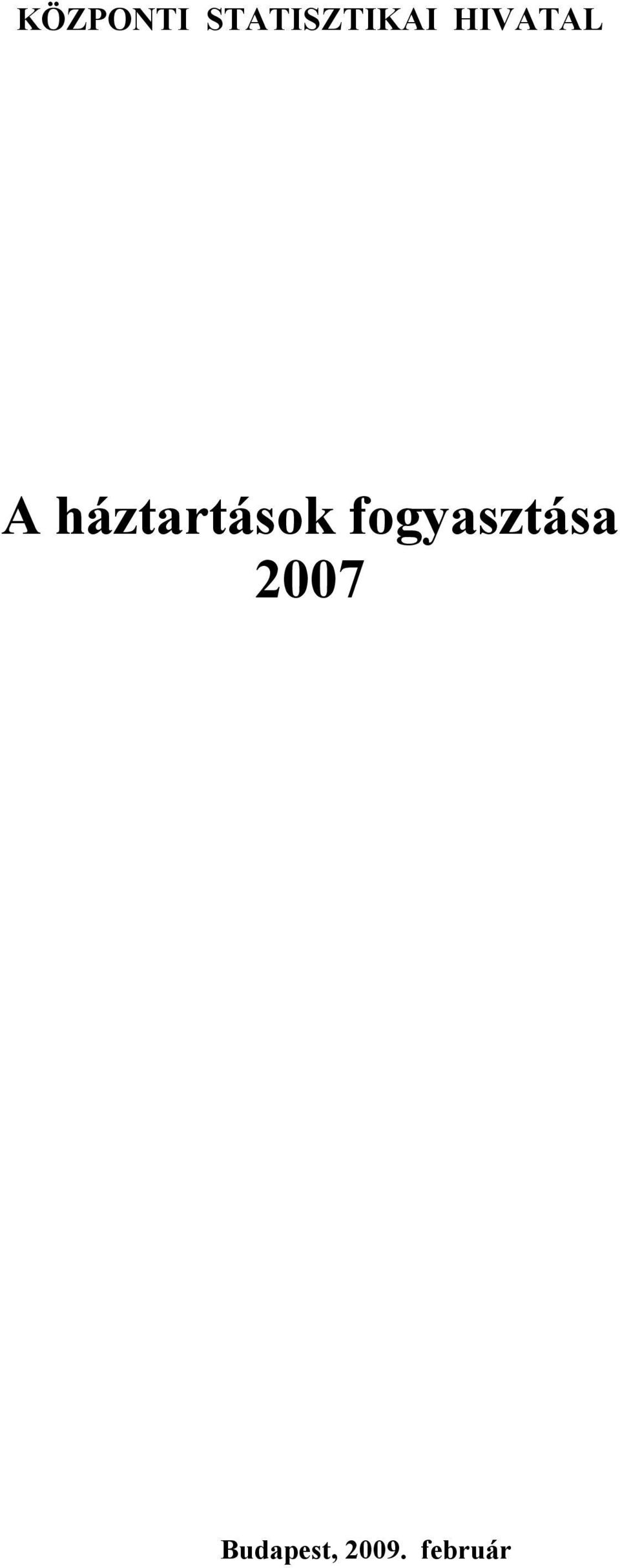 A háztartások