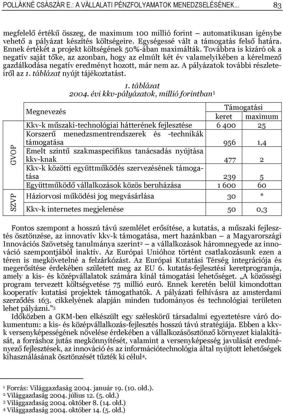 Továbbra is kizáró ok a negatív saját tőke, az azonban, hogy az elmúlt két év valamelyikében a kérelmező gazdálkodása negatív eredményt hozott, már nem az. A pályázatok további részleteiről az.