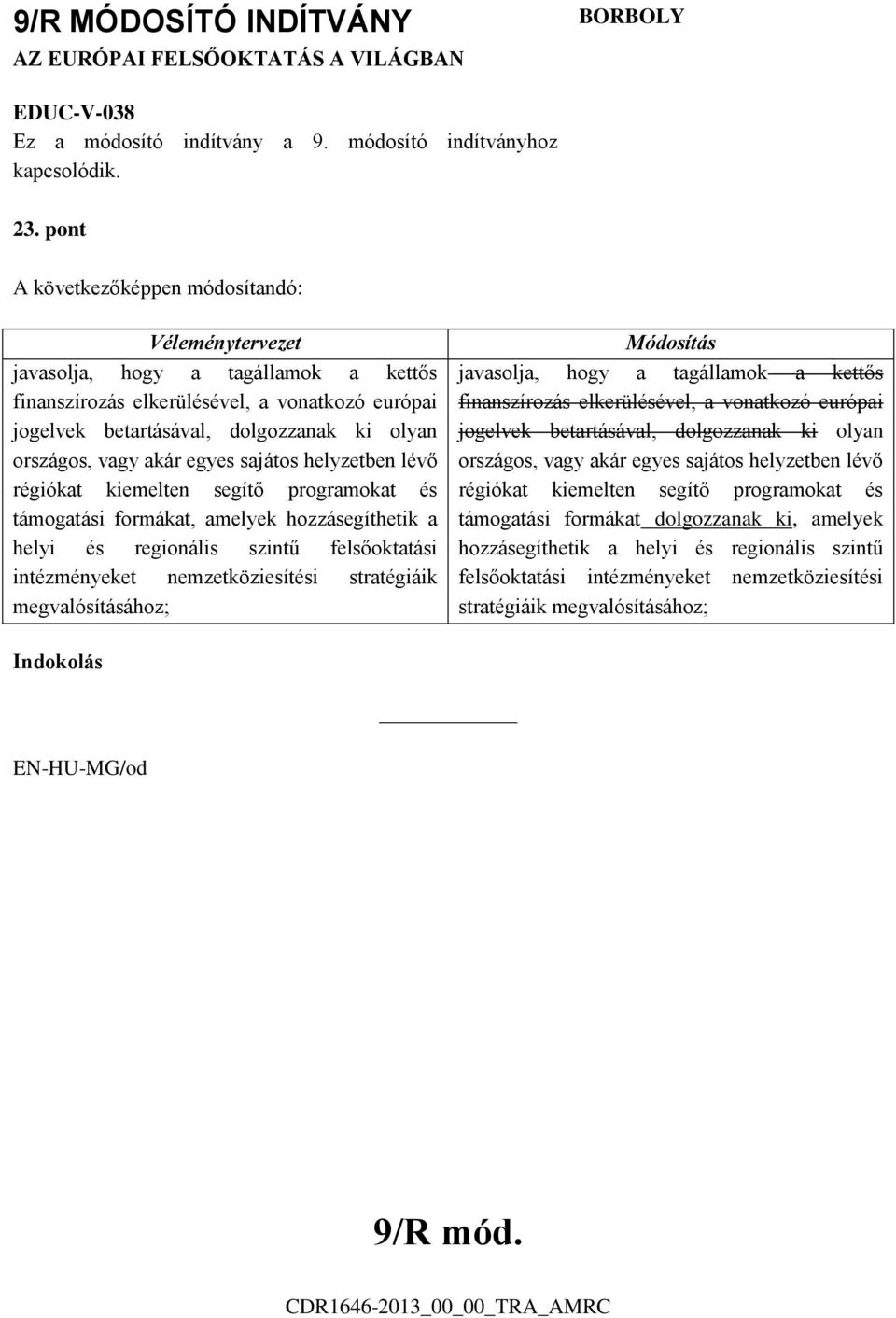 kiemelten segítő programokat és támogatási formákat, amelyek hozzásegíthetik a helyi és regionális szintű felsőoktatási intézményeket nemzetköziesítési stratégiáik megvalósításához; javasolja, hogy a