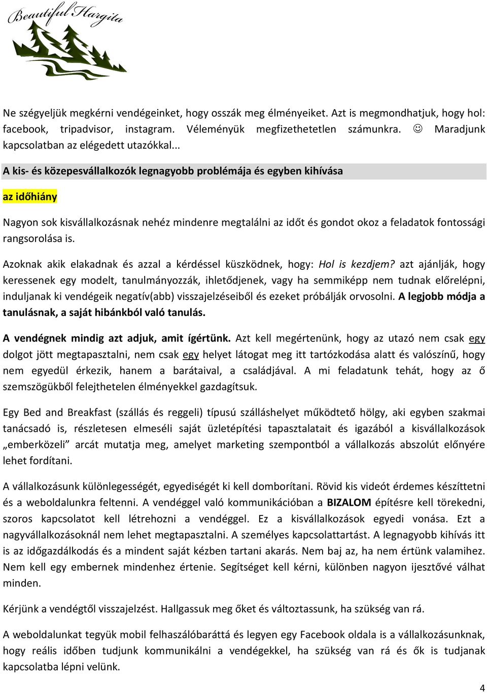 .. A kis- és közepesvállalkozók legnagyobb problémája és egyben kihívása az időhiány Nagyon sok kisvállalkozásnak nehéz mindenre megtalálni az időt és gondot okoz a feladatok fontossági rangsorolása is.