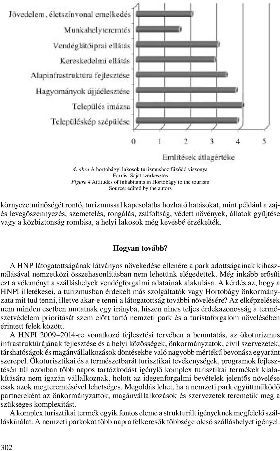 kevésbé érzékelték. Hogyan tovább? A HNP látogatottságának látványos növekedése ellenére a park adottságainak kihasználásával nemzetközi összehasonlításban nem lehetünk elégedettek.