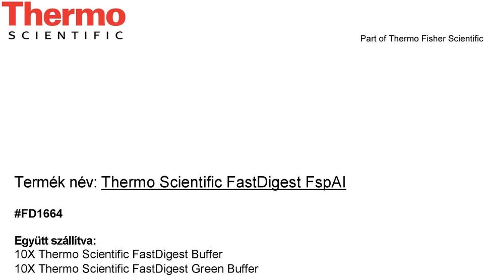 szállítva: 10X Thermo Scientific