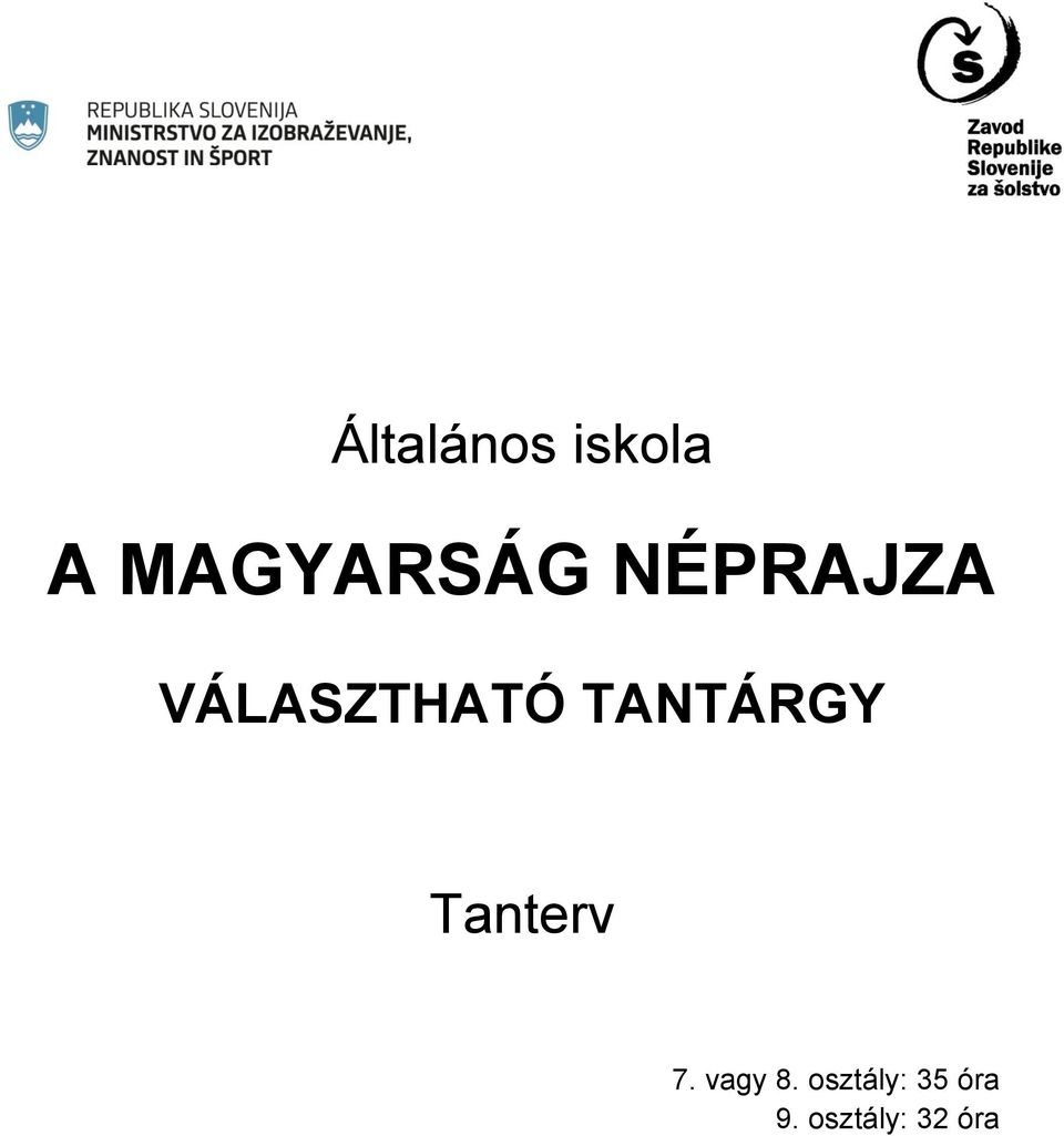 VÁLASZTHATÓ TANTÁRGY