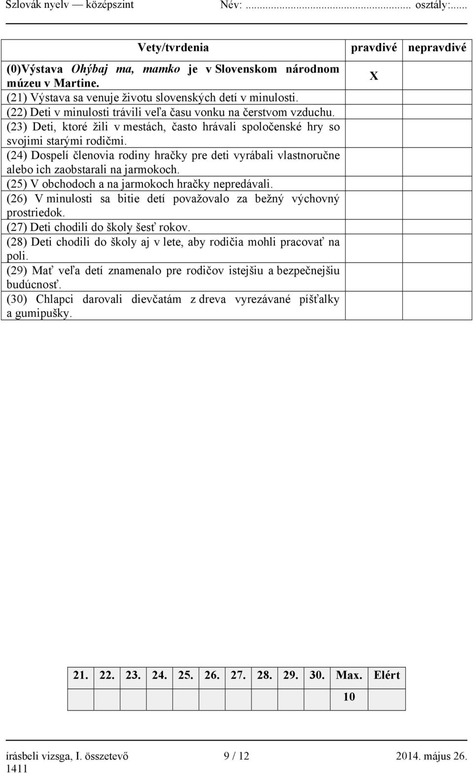 (24) Dospelí členovia rodiny hračky pre deti vyrábali vlastnoručne alebo ich zaobstarali na jarmokoch. (25) V obchodoch a na jarmokoch hračky nepredávali.