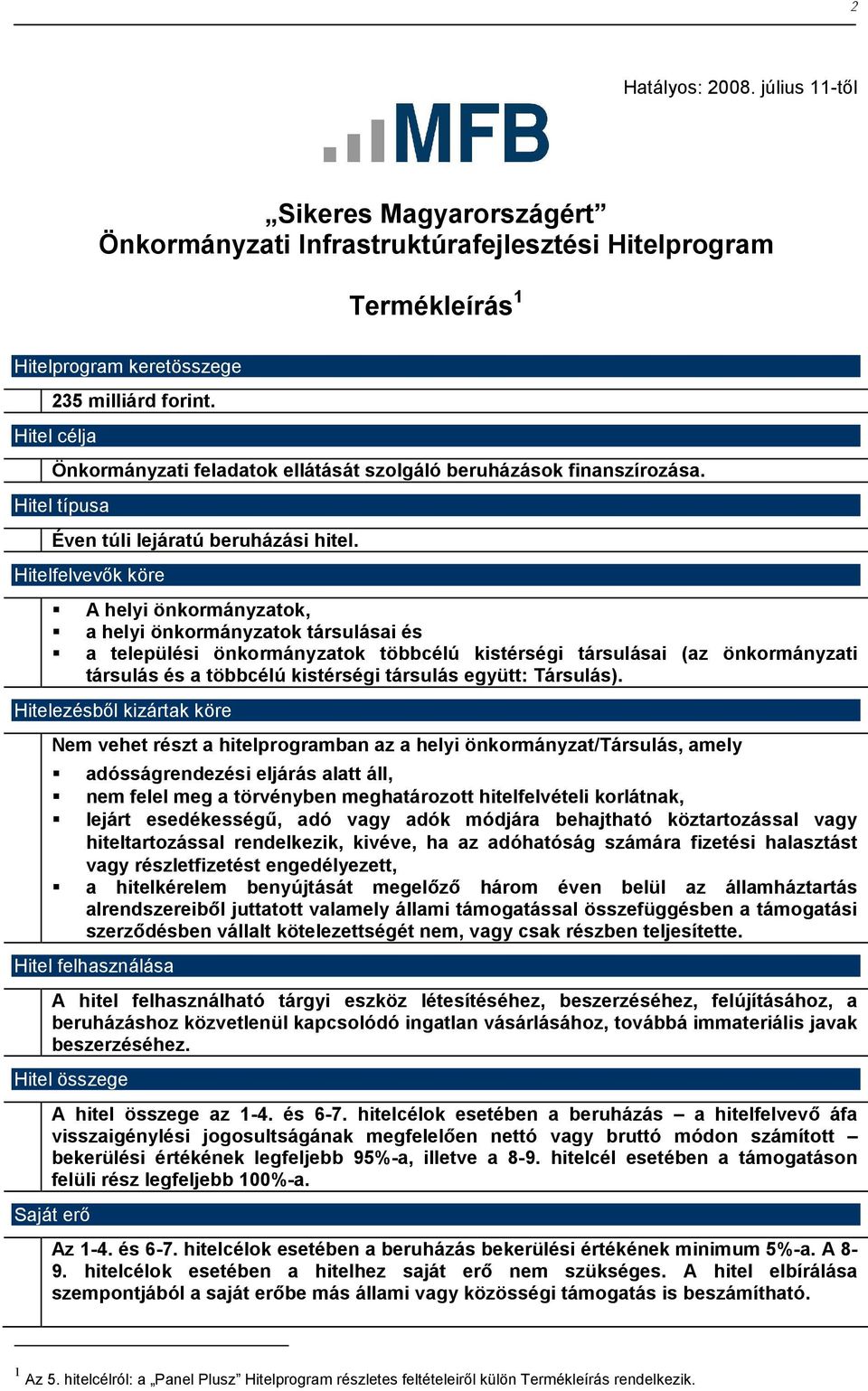 Hitelfelvevők köre A helyi önkormányzatok, a helyi önkormányzatok társulásai és a települési önkormányzatok többcélú kistérségi társulásai (az önkormányzati társulás és a többcélú kistérségi társulás