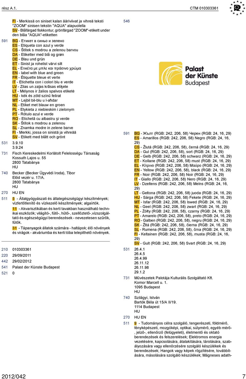 591 BG - Етикет в синьо и зелено ES - Etiqueta con azul y verde CS - Štítek s modrou a zelenou barvou DA - Etiketter med blå og grøn - Blau und grün ET - Sinist ja rohelist värvi silt EL - Ετικέτα με