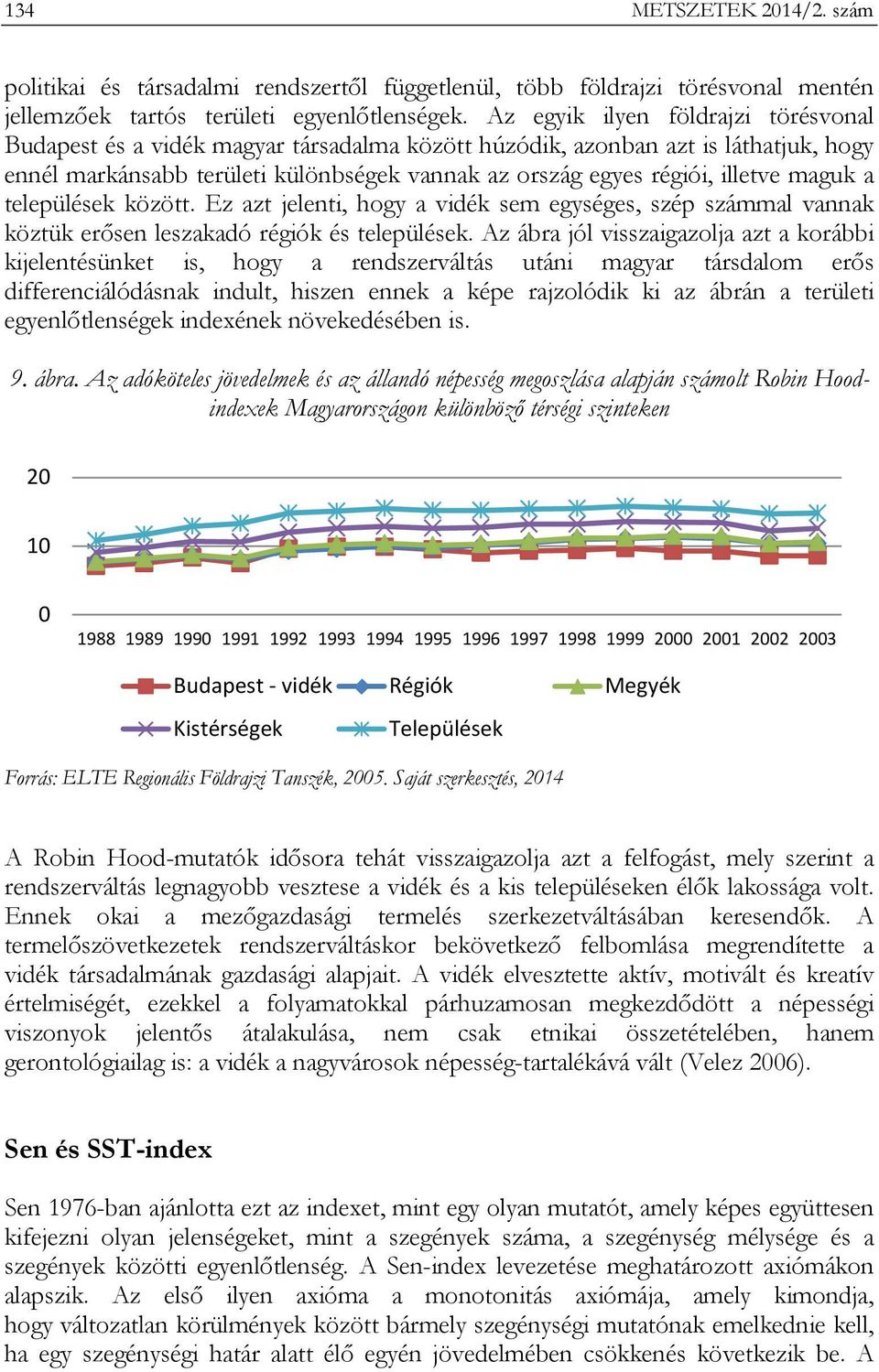 maguk a települések között. Ez azt jelenti, hogy a vidék sem egységes, szép számmal vannak köztük erősen leszakadó régiók és települések.