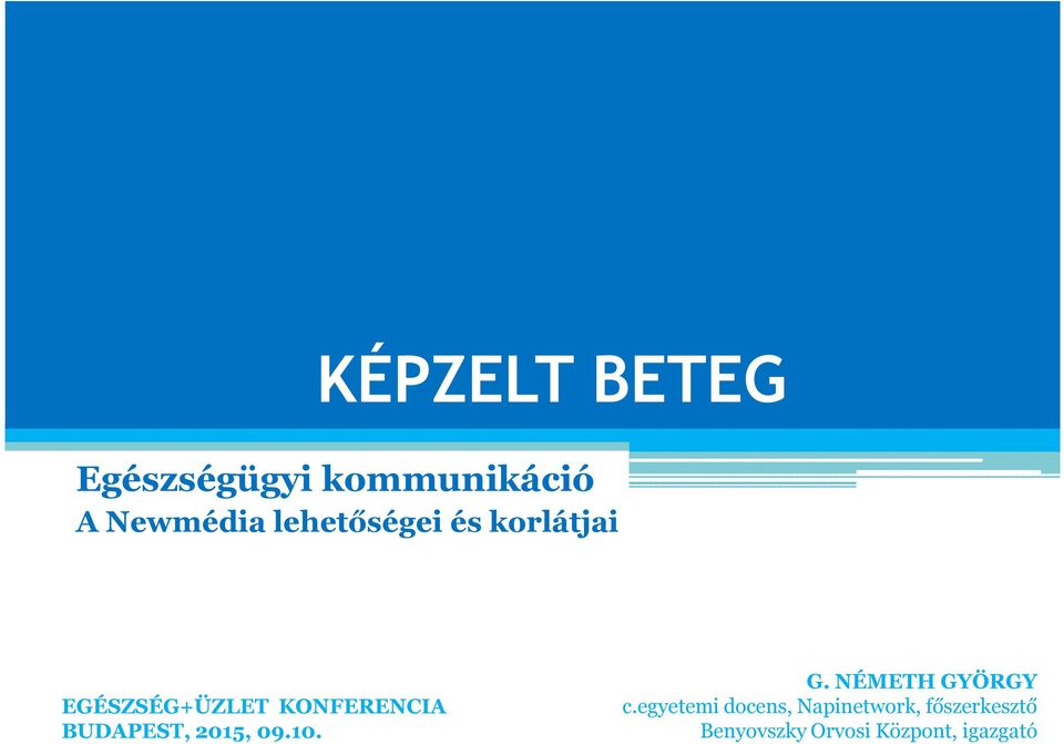 NÉMETH GYÖRGY c.