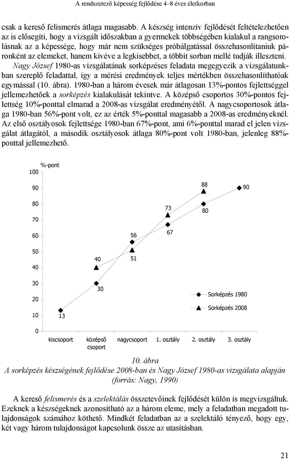 összehasonlítaniuk páronként az elemeket, hanem kivéve a legkisebbet, a többit sorban mellé tudják illeszteni.