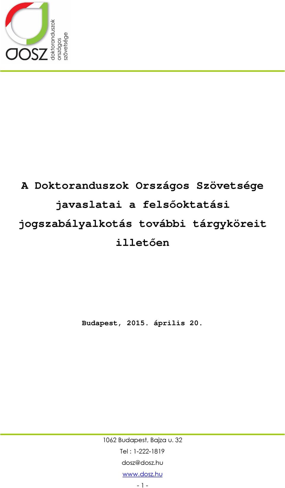 felsőoktatási jogszabályalkotás