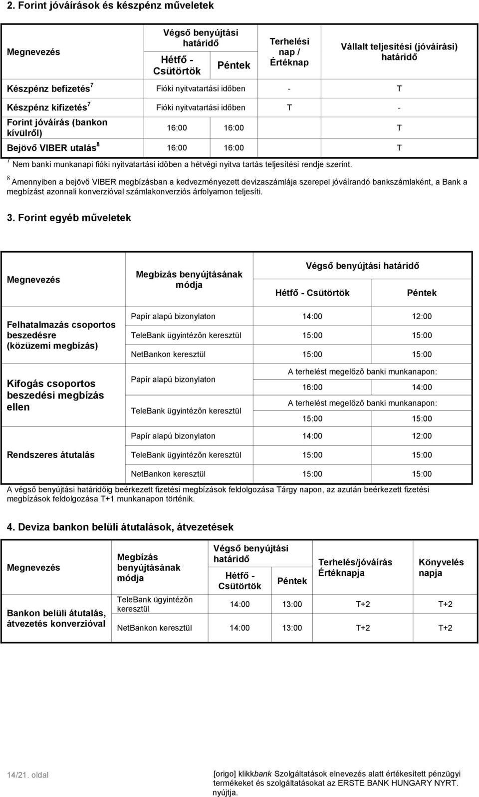 nyitvatartási időben a hétvégi nyitva tartás teljesítési rendje szerint.