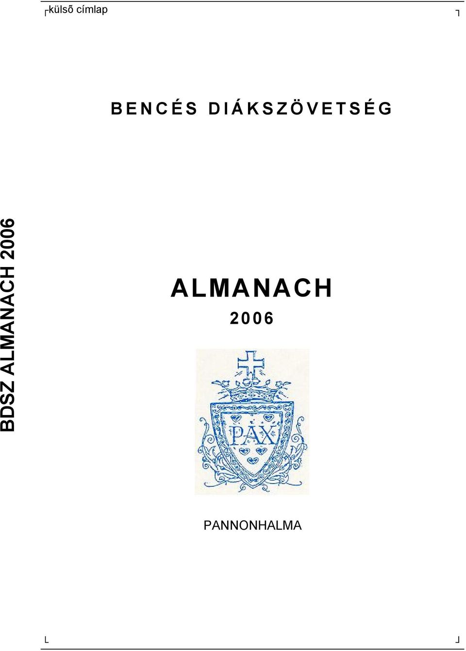 BDSZ ALMANACH 2006