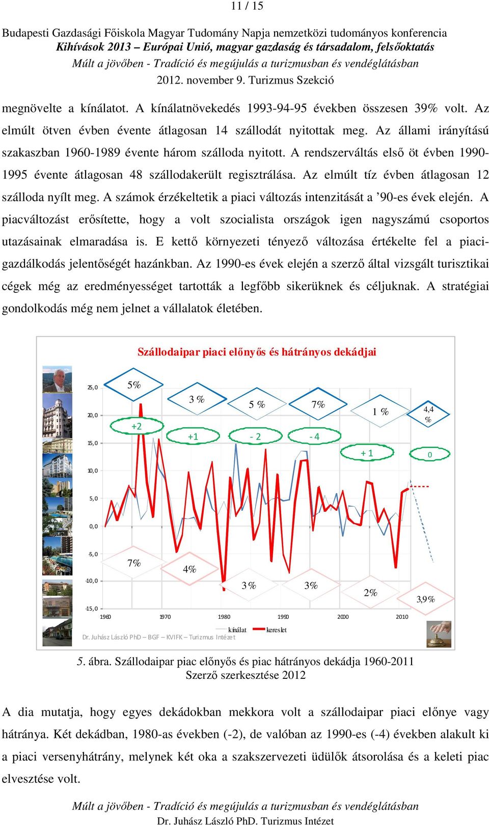 Az elmúlt tíz évben átlagosan 12 szálloda nyílt meg. A számok érzékeltetik a piaci változás intenzitását a 90-es évek elején.