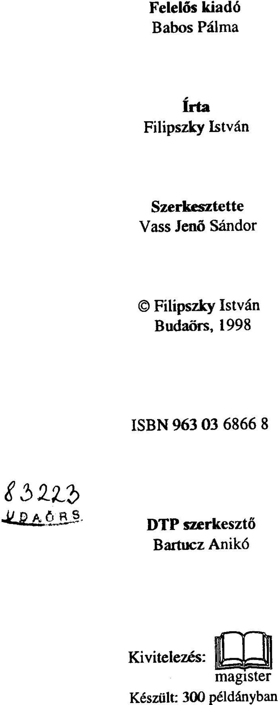 BudaOrs, 1998 ISBN 963 03 6866 8 t.?j2.z-:?~y~!?;.