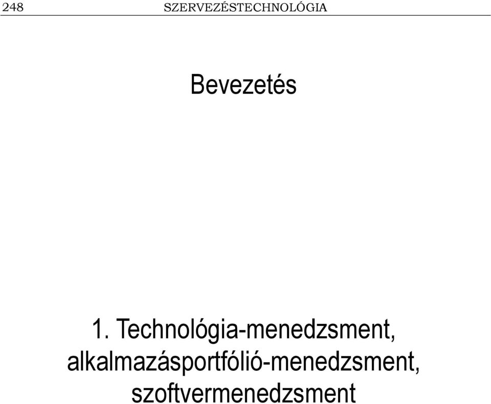 Technológia-menedzsment,