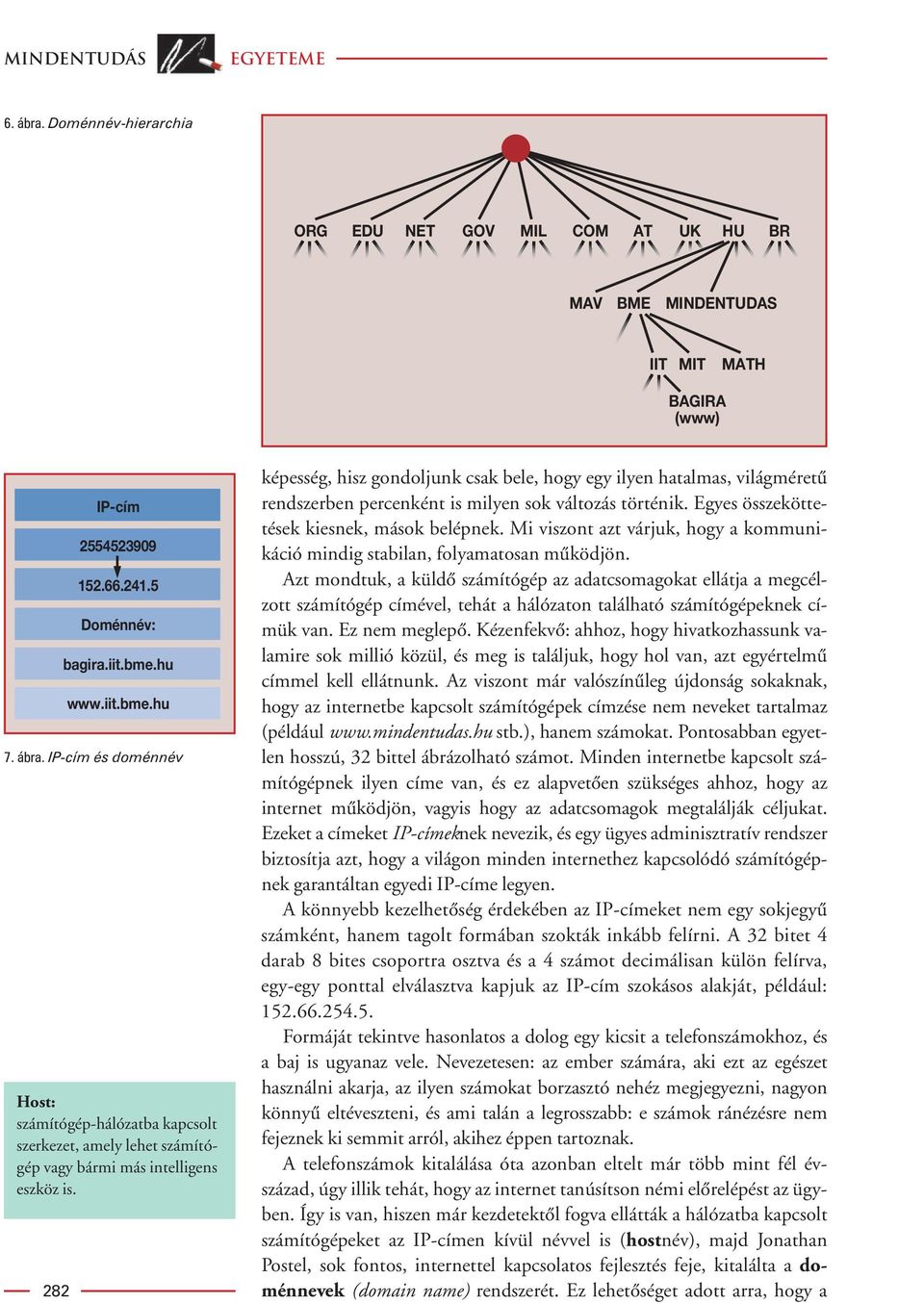 eszköz is. 282 IP-cím 2554523909 152.66.241.5 Doménnév: bagira.iit.bme.hu www.iit.bme.hu 7. ábra.