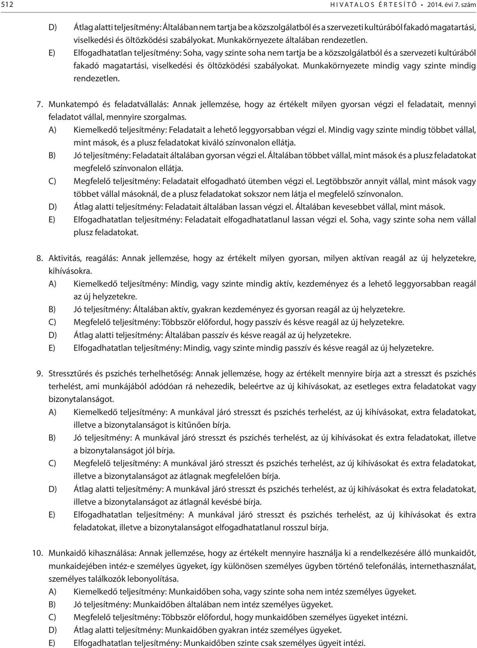 Munkakörnyezete általában rendezetlen.