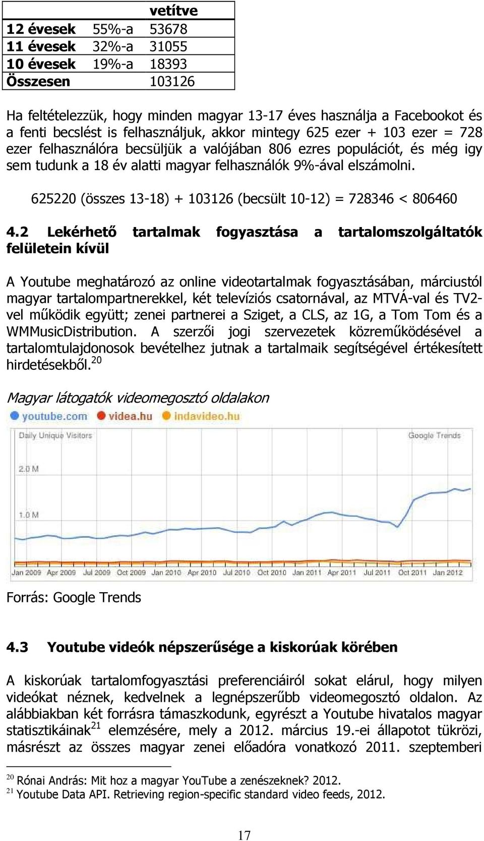 625220 (összes 13-18) + 103126 (becsült 10-12) = 728346 < 806460 4.