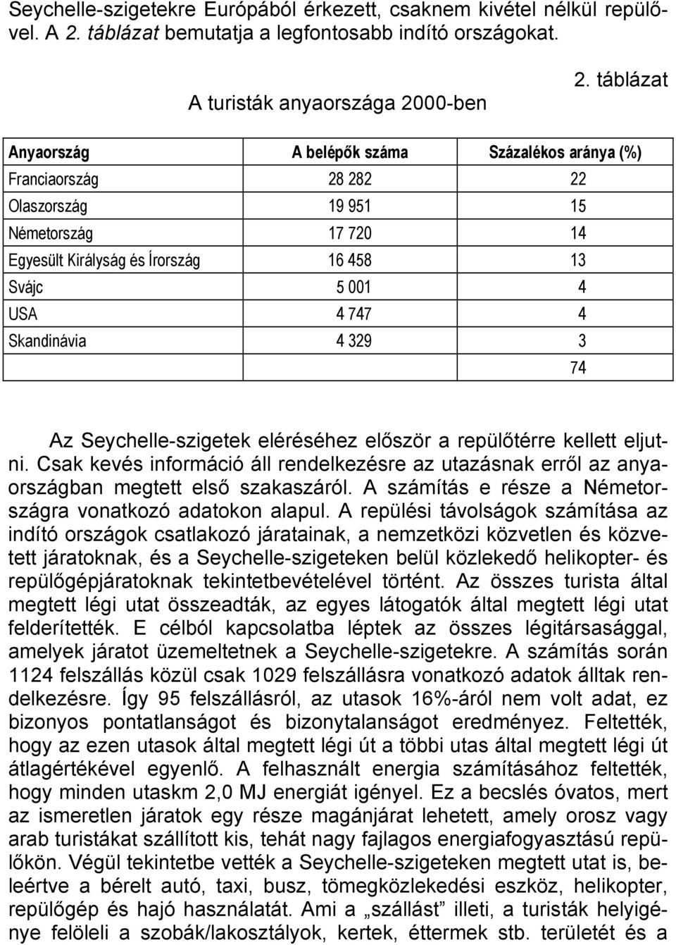 Skandinávia 4 329 3 74 Az Seychelle-szigetek eléréséhez először a repülőtérre kellett eljutni. Csak kevés információ áll rendelkezésre az utazásnak erről az anyaországban megtett első szakaszáról.