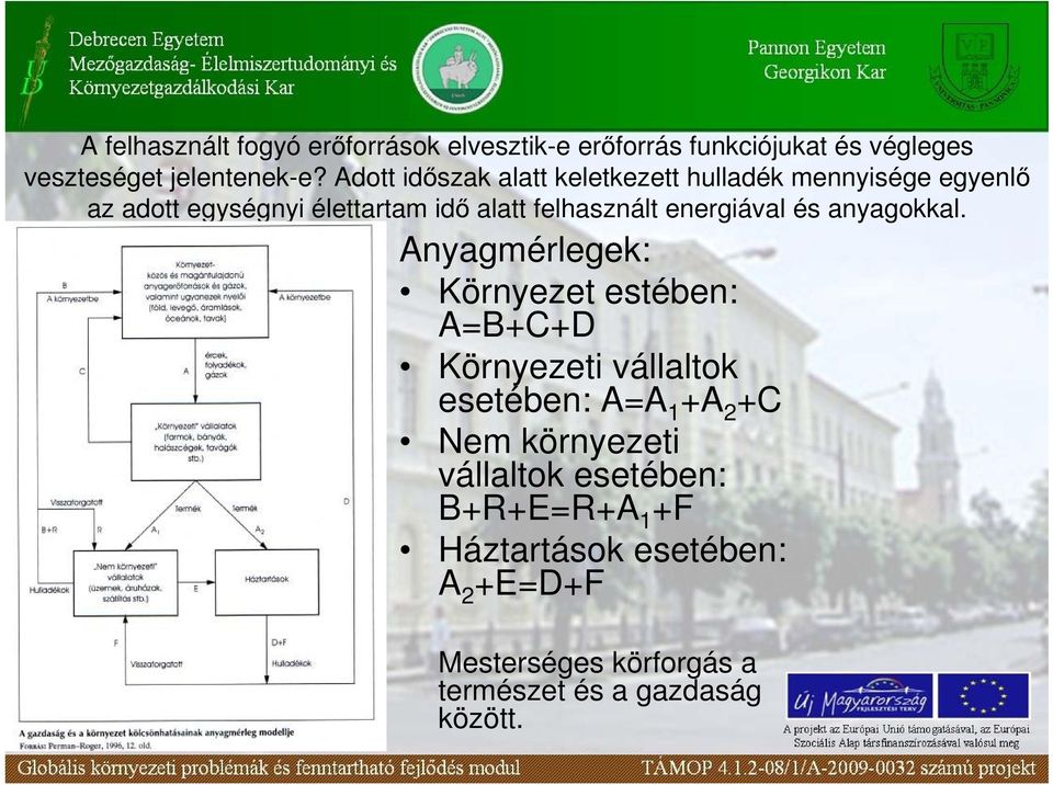 energiával és anyagokkal.