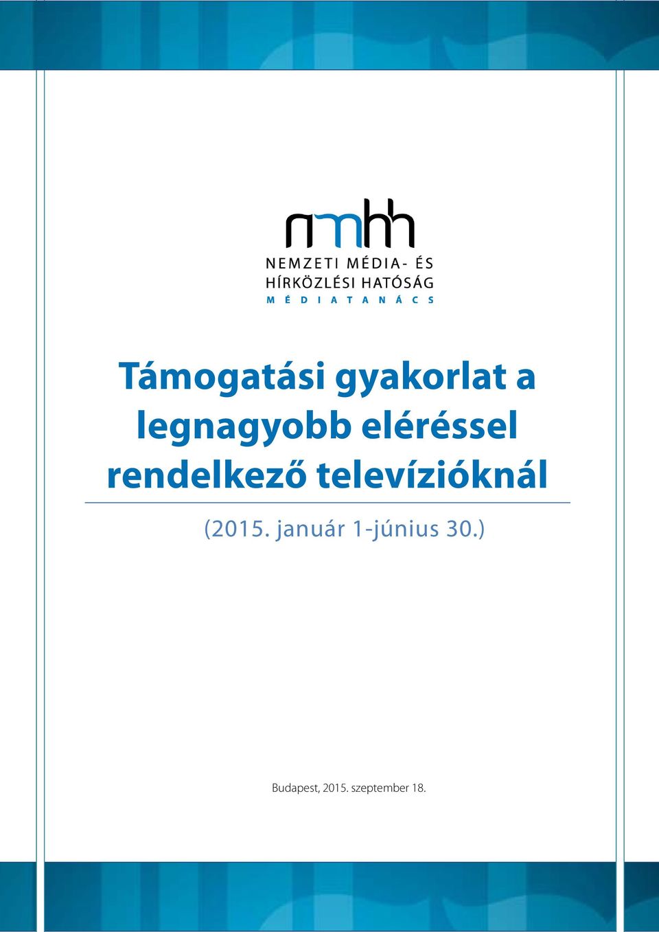 televízióknál (2015.