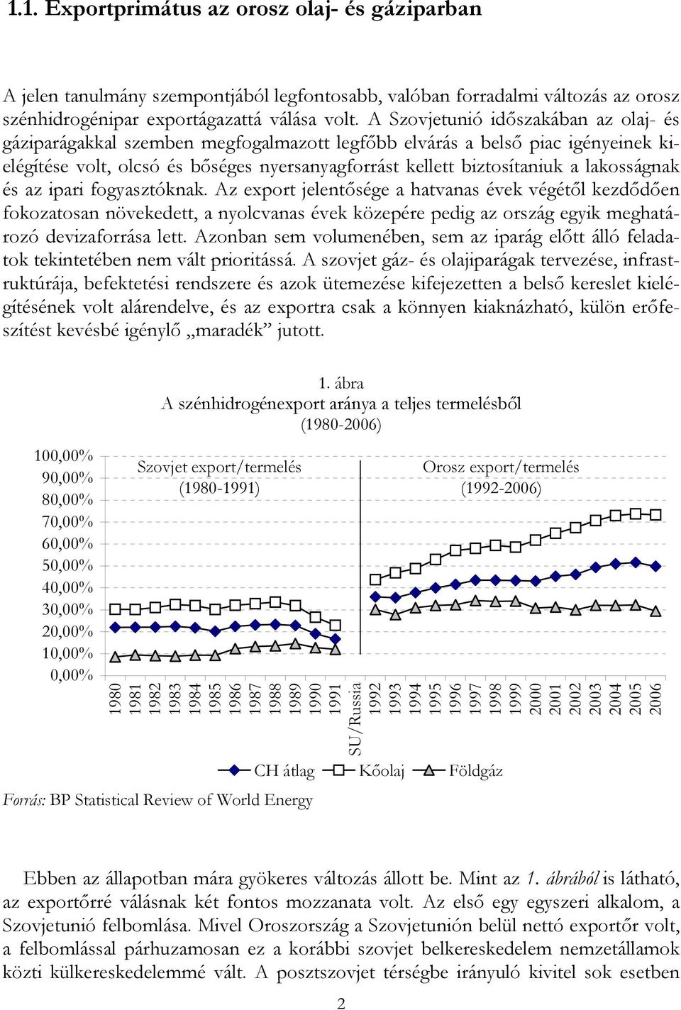 lakosságnak és az ipari fogyasztóknak. Az export jelentősége a hatvanas évek végétől kezdődően fokozatosan növekedett, a nyolcvanas évek közepére pedig az ország egyik meghatározó devizaforrása lett.