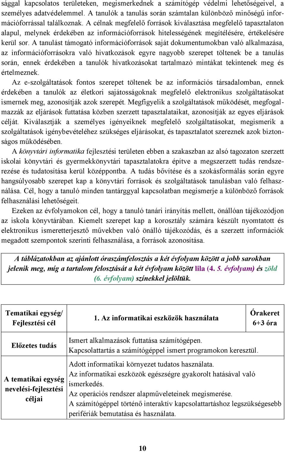 A tanulást támogató információforrások saját dokumentumokban való alkalmazása, az információforrásokra való hivatkozások egyre nagyobb szerepet töltenek be a tanulás során, ennek érdekében a tanulók