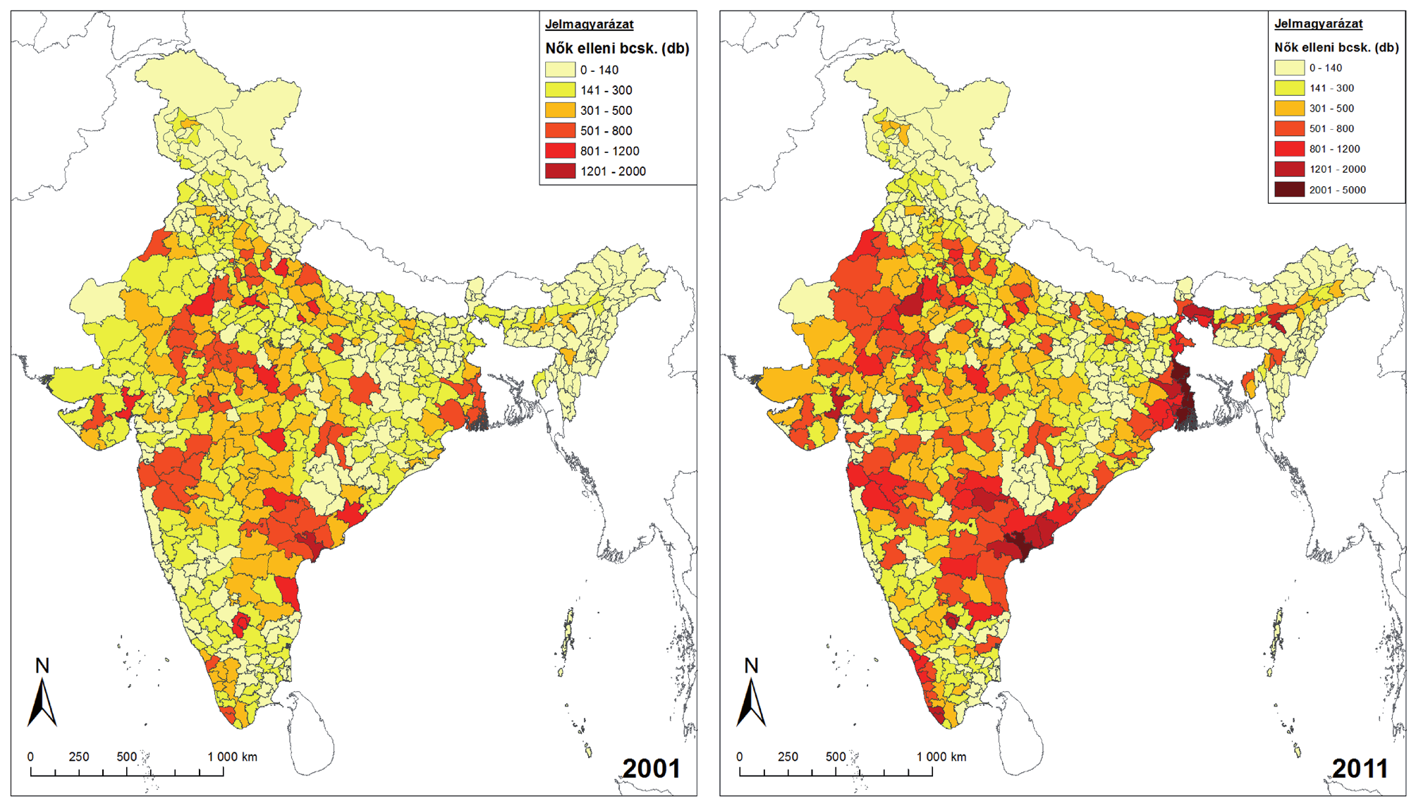 Nemes Viktória A nemi arányok eltolódásának vizsgálata Indiában 7.
