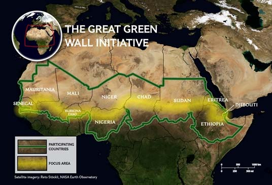 4 Jantsek Sarolta Biedermann Zsuzsanna A Nagy Zöld Fal ötlete és támogatottsága A fal építésének ötletét először a burkina fasói államfő, Thomas Sankara vetette föl a nyolcvanas években, az