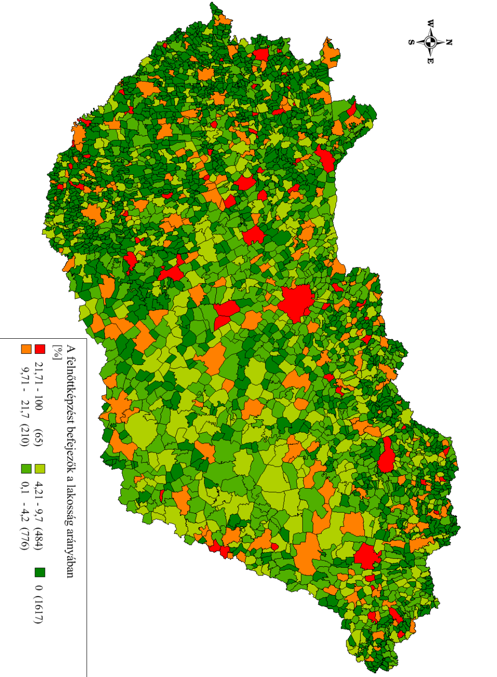 8. A felnőttképzést befejezők a