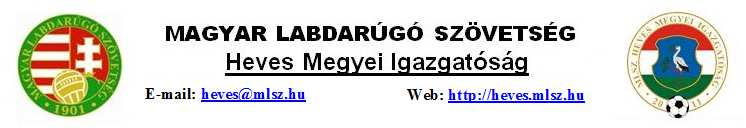 VERSENYBIZOTTSÁGI HATÁROZATOK (2015. 09.15.) Megyei I. osztály: 76/2015-2016 sz. VB. határozat: A VB. a 2015.09.13.-ra kisorsolt Borsodnádasdi LASE Gyöngyöstarjáni KSK Megyei I.o. U16 labdarúgó mérkőzés elmaradásának ügyében megállapítja a Gyöngyöstarjáni KSK csapatának felelősségét.