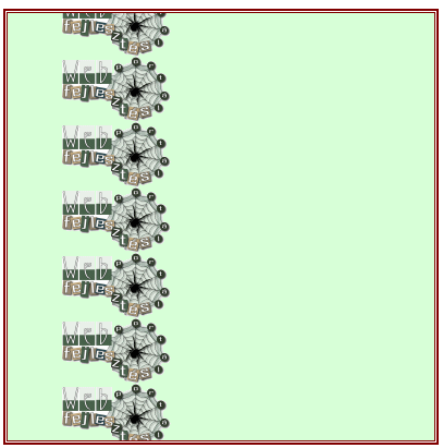 Háttérkép példa 51 <table border="0" style="width: 400px; height: 400px; border: 4px double #800000; background-color: