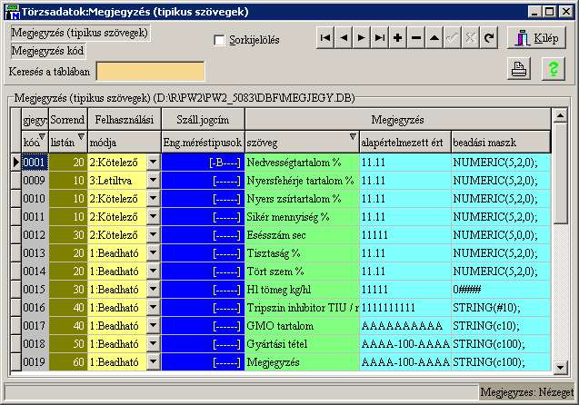 METRISoft KFT PortaWin (PW2) Jármű mérlegelő program 10/5 Hmvhely Jókai u.30. Kezelési Utasítás (Kiterjesztett megjegyzések használata) 2.2.2. Kötések figyelembe vételi sorrendje (prioritások) Alapeset: nincs kötés definiálva sem a mérés típushoz, sem az anyagokra nézve.