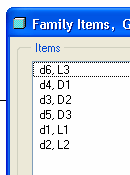 HALBRITTER ERNİ KOZMA ISTVÁN SZALAI PÉTER A családtábla adatainak megadása A családtábla készítésének megfelelı parancsot a Tools menüben találjuk meg. 5.42.